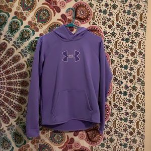 Lavender Under Armour Cold Gear Sweatshirt